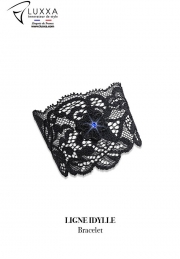 Lingerie-Schmuck Luxxa BLAUER STRASSARMREIF